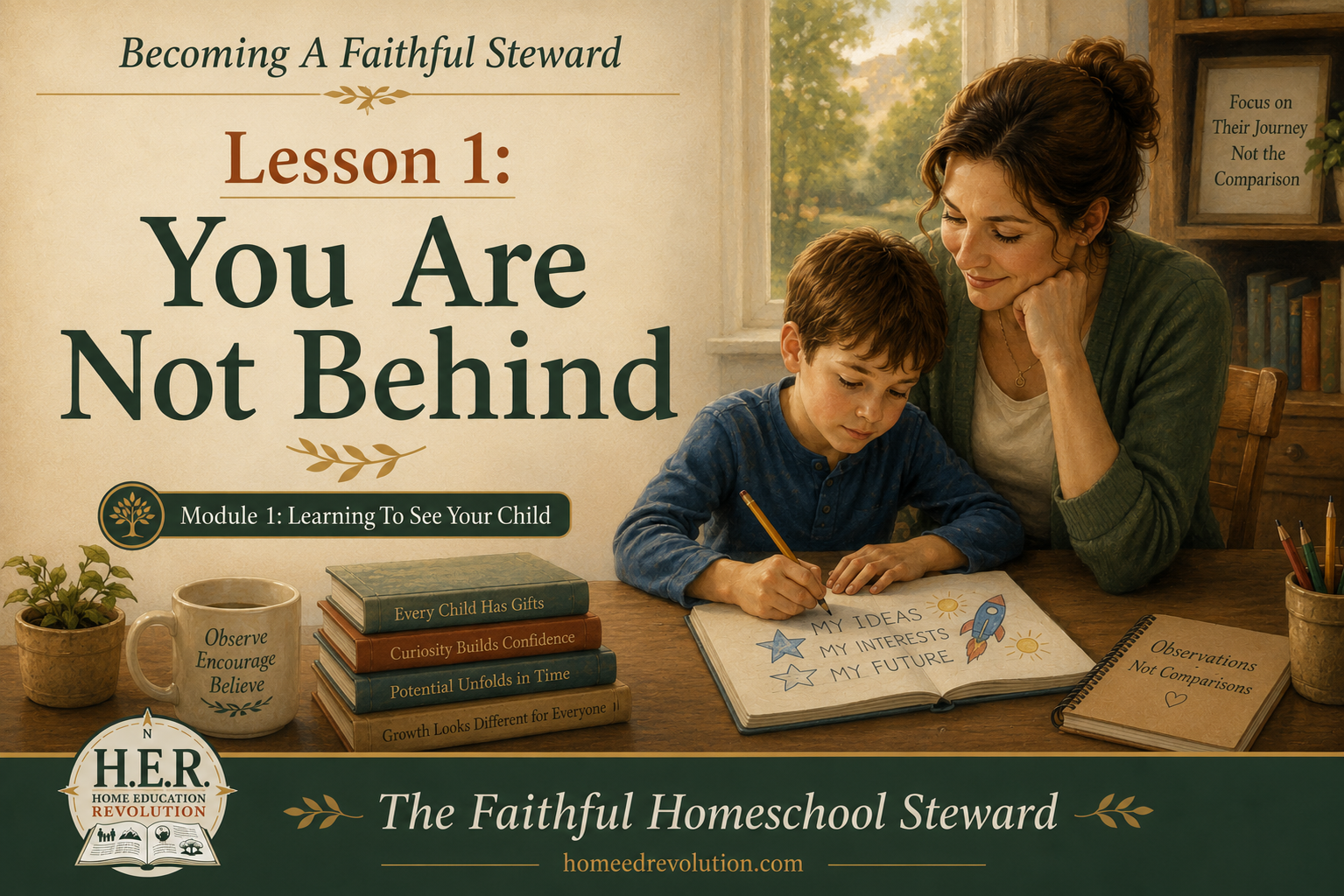 Lesson 1: You Are Not Behind