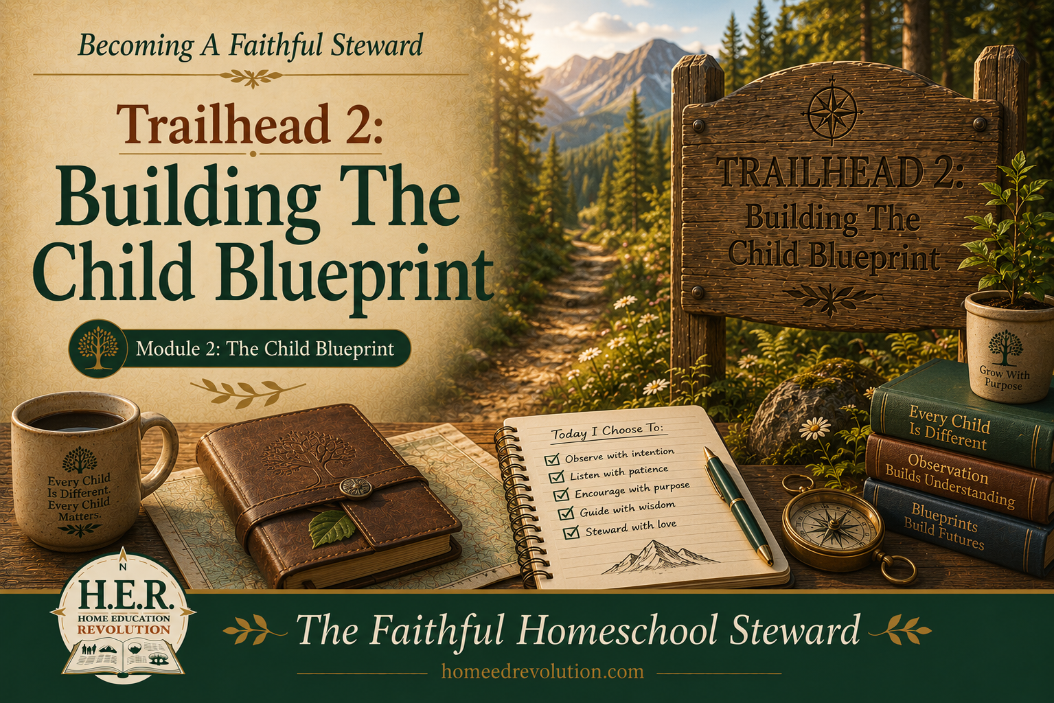 Trailhead 2: Building The Child Blueprint, Begins