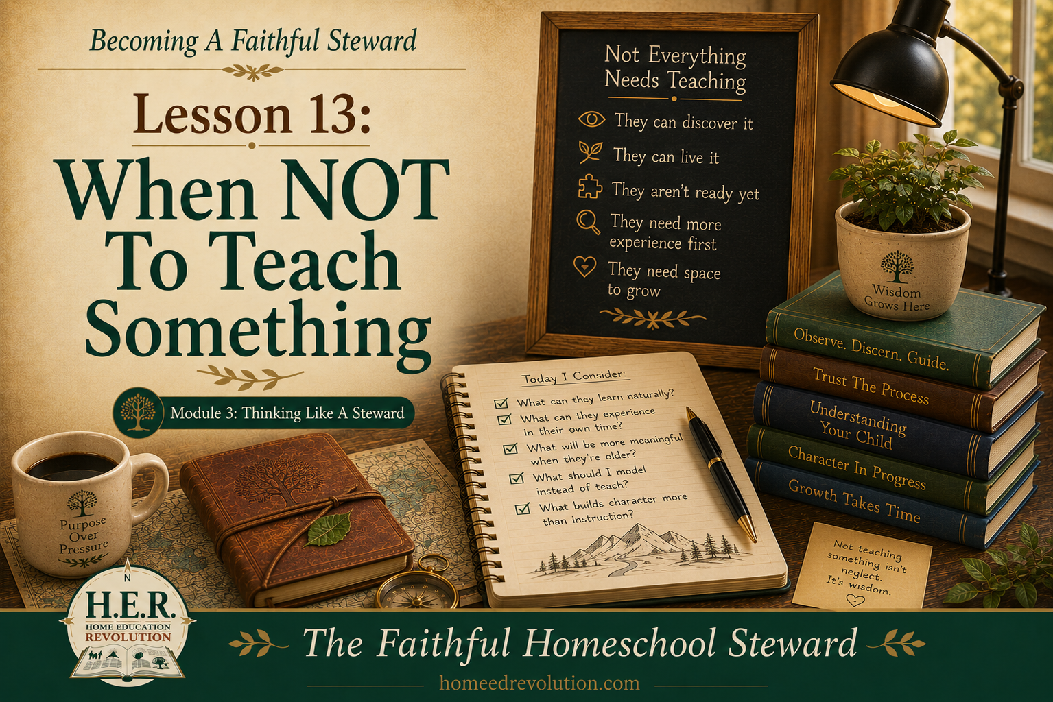 Lesson 13: When NOT To Teach Something