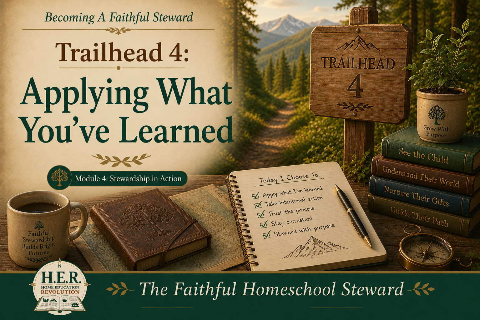 Trailhead 4: Stewardship in Action, Begins