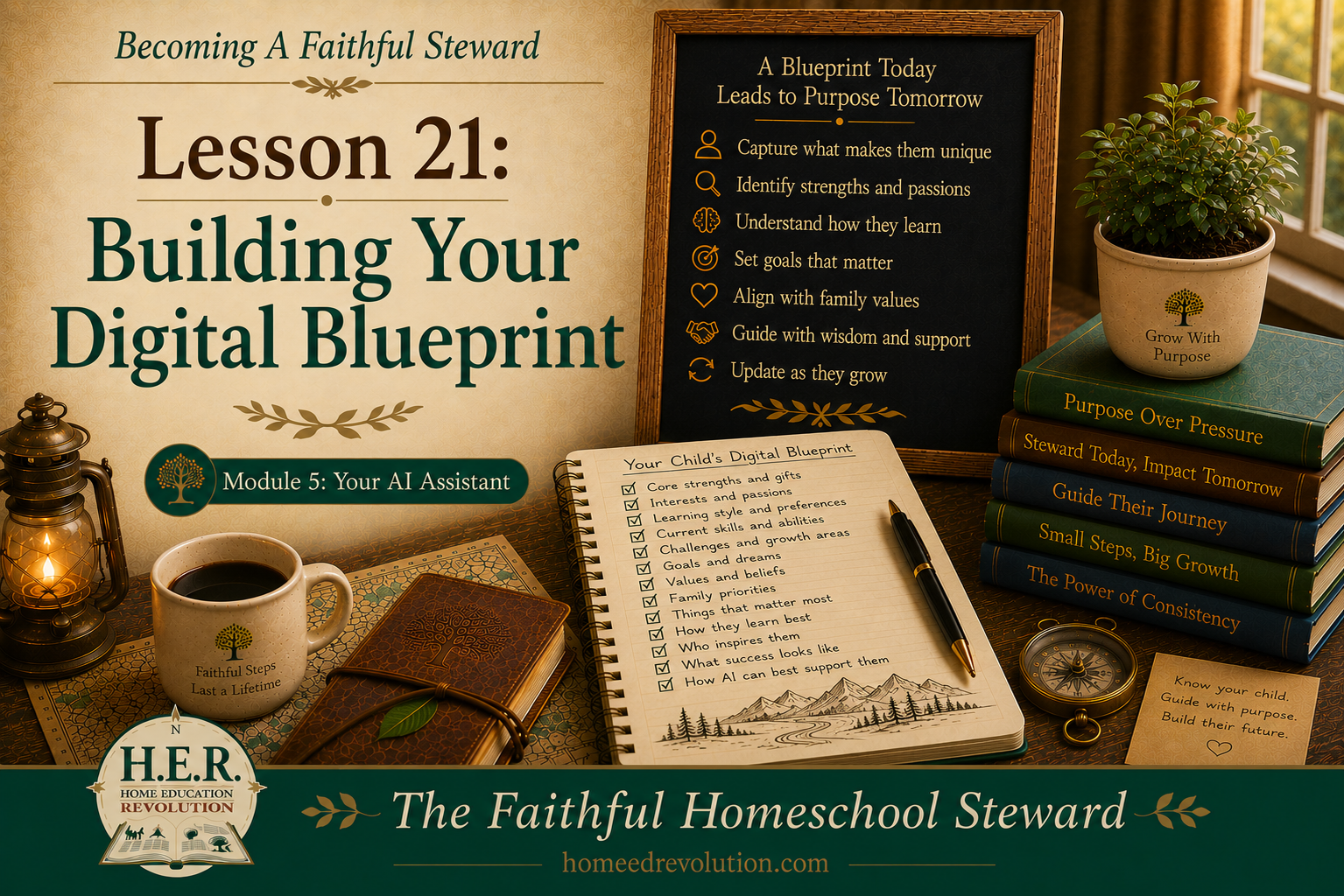 Lesson 21: Building Your Digital Blueprint