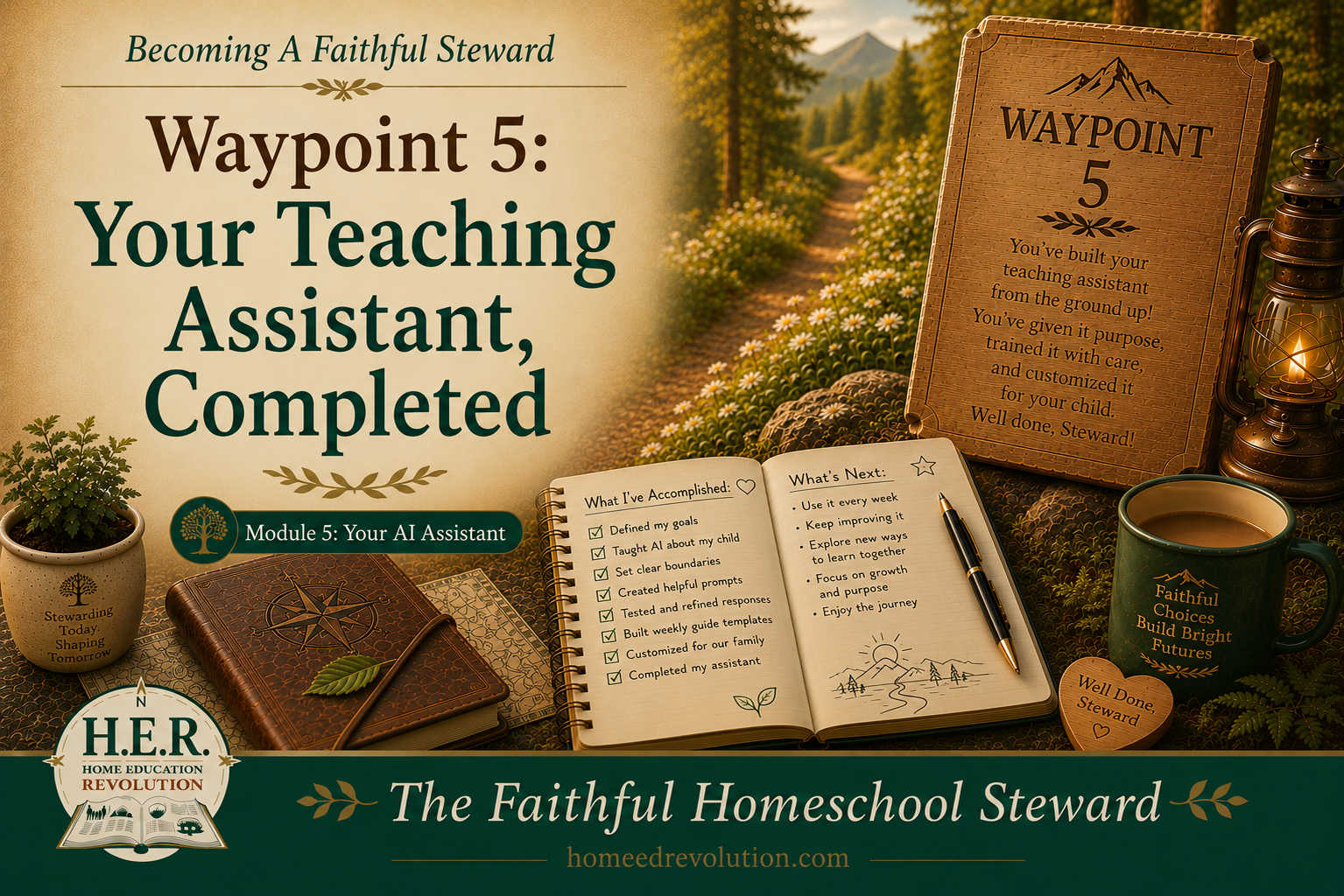 Waypoint 5: Working With Your AI Teaching Assistant, Complete