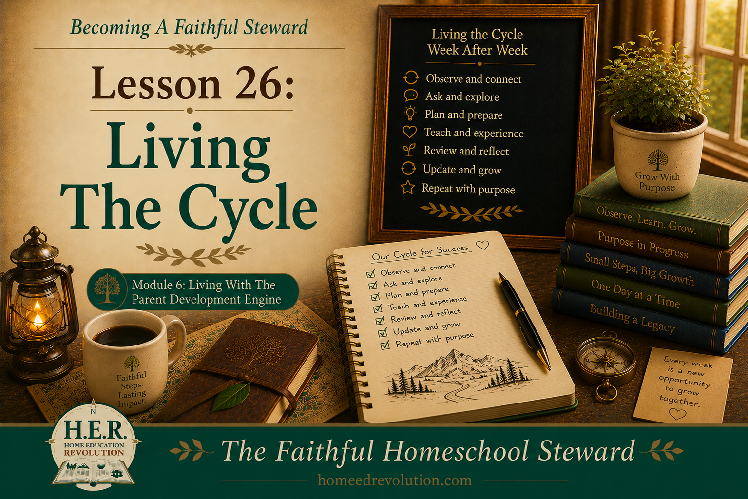 Lesson 26: Living The Cycle